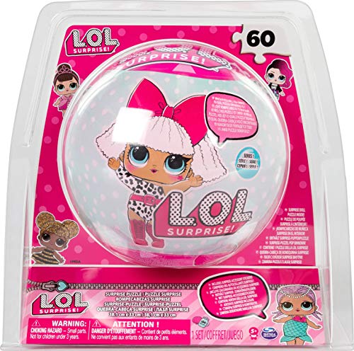 Cardinal Games 6042054 - LOL Doll SphereTin-Puzzle, 60 Teile, Poster und Sticker, L.O.L. Surprise Cardinal Games 6042054 - LOL Doll SphereTin-Puzzle, 60 Teile, Poster und Sticker, L.O.L. Surprise von Cardinal