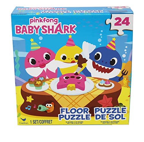 Cardinal Games 6054915 Bodenpuzzle Baby Hai, 24 Stück, Mehrfarbig Cardinal Games 6054915 Bodenpuzzle Baby Hai, 24 Stück, Mehrfarbig von Cardinal