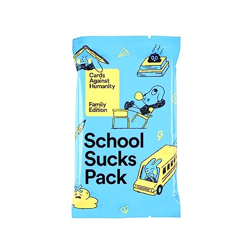 Cards Against Humanity Family Edition: School Sucks Pack • Mini-Erweiterung • Neu für 2023 Cards Against Humanity Family Edition: School Sucks Pack • Mini-Erweiterung • Neu für 2023 von Cards Against Humanity