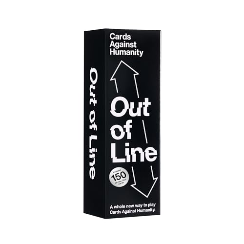 Cards Against Humanity: Out of Line • Eine ganz neue Art zu spielen + 150 brandneue Karten • Neue Erweiterung für 2024 Cards Against Humanity: Out of Line • Eine ganz neue Art zu spielen + 150 brandneue Karten • Neue Erweiterung für 2024 von Cards Against Humanity