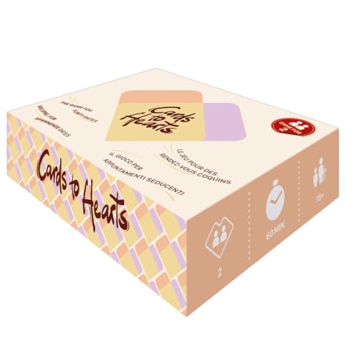Cards to Hearts- Das Spiel für spannende Dates Flirten Geschenkidee Valentinstag Spiel für Paare Spiel für sie & ihn von Cards to Hearts