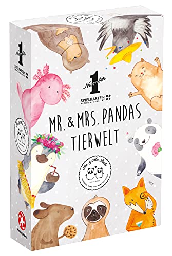 Winning Moves - Number 1 Spielkarten - Mr. & Mrs. Panda - Kartenspiel mit Mr. & Mrs. Panda - Alter 8+ - Deutsch Winning Moves - Number 1 Spielkarten - Mr. & Mrs. Panda - Kartenspiel mit Mr. & Mrs. Panda - Alter 8+ - Deutsch von Winning Moves