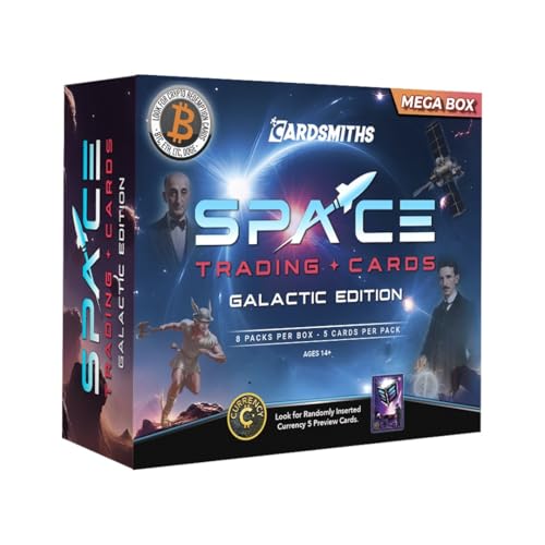 Cardsmiths Space: Galactic Edition Trading Card Mega Box - 8 Packungen Cardsmiths Space: Galactic Edition Trading Card Mega Box - 8 Packungen von Cardsmiths