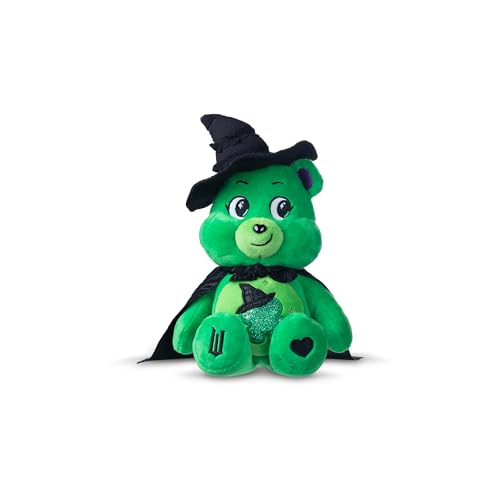 Basic Fun Care Bears Wicked 22cm Kuscheltier - Good Luck Bear als Elphaba - Limited Edition Sammlerspielzeug für Kinder & Fans von Care Bears