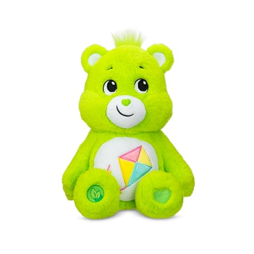 Care Bears Basic Fun 22083 Medium Plush Do-Your-Best Bear, Collectable Cute Plush Toy, Soft Toys for Girls and Boys, Cute Teddies Suitable for Girls and Boys Aged 4 Years +,Green,14 Inch von Care Bears
