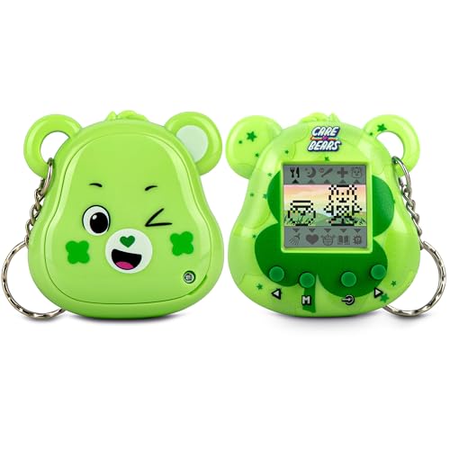 Care Bears Digital Pet – Good Luck Bear Cyber Pet with Care Features, 1.4” Inch Screen, Handheld Interactive Virtual Pets for Kids, Collectible Electronic Toy, Battery Included Care Bears Digital Pet – Good Luck Bear Cyber Pet with Care Features, 1.4” Inch Screen, Handheld Interactive Virtual Pets for Kids, Collectible Electronic Toy, Battery Included von Care Bears