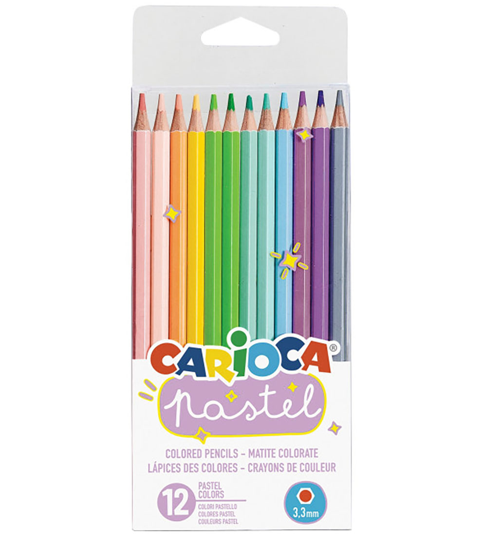 Carioca Buntstifte - 12 st. - Pastel - Carioca - One Size - Buntstiftsets Carioca Buntstifte - 12 st. - Pastel - Carioca - One Size - Buntstiftsets von Carioca