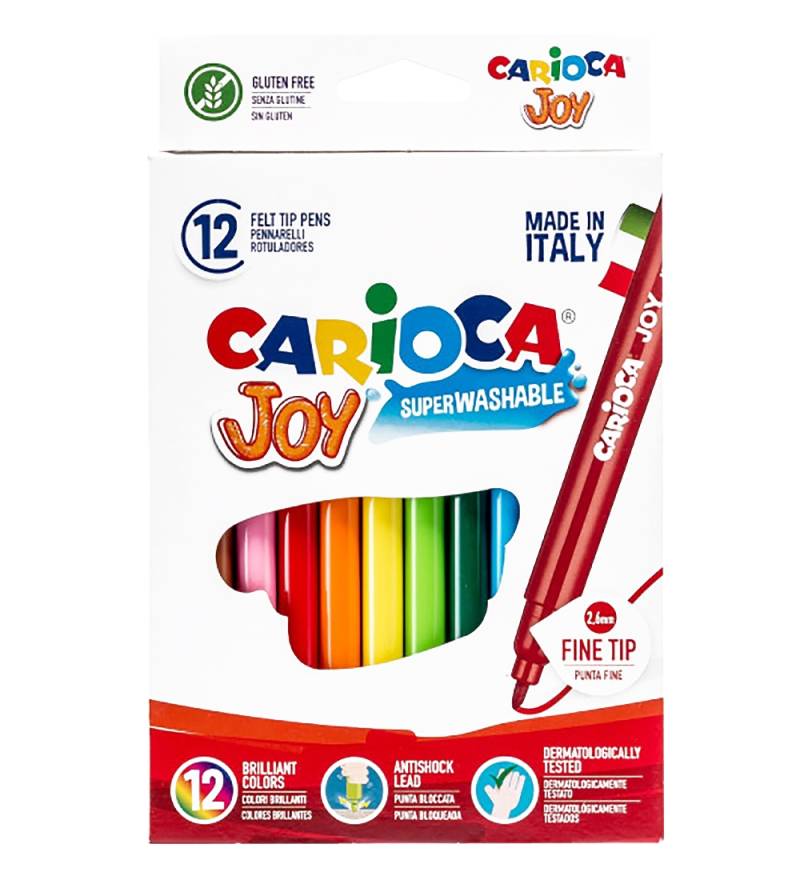 Carioca Feine Spitzen Filzstifte - 12 st. - Mehrfarbig - Carioca - One Size - Filzstifte Carioca Feine Spitzen Filzstifte - 12 st. - Mehrfarbig - Carioca - One Size - Filzstifte von Carioca