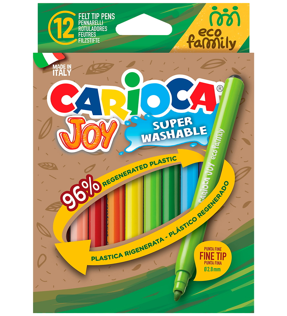 Carioca Filzstifte - 12 st. - Carioca - One Size - Filzstifte Carioca Filzstifte - 12 st. - Carioca - One Size - Filzstifte von Carioca