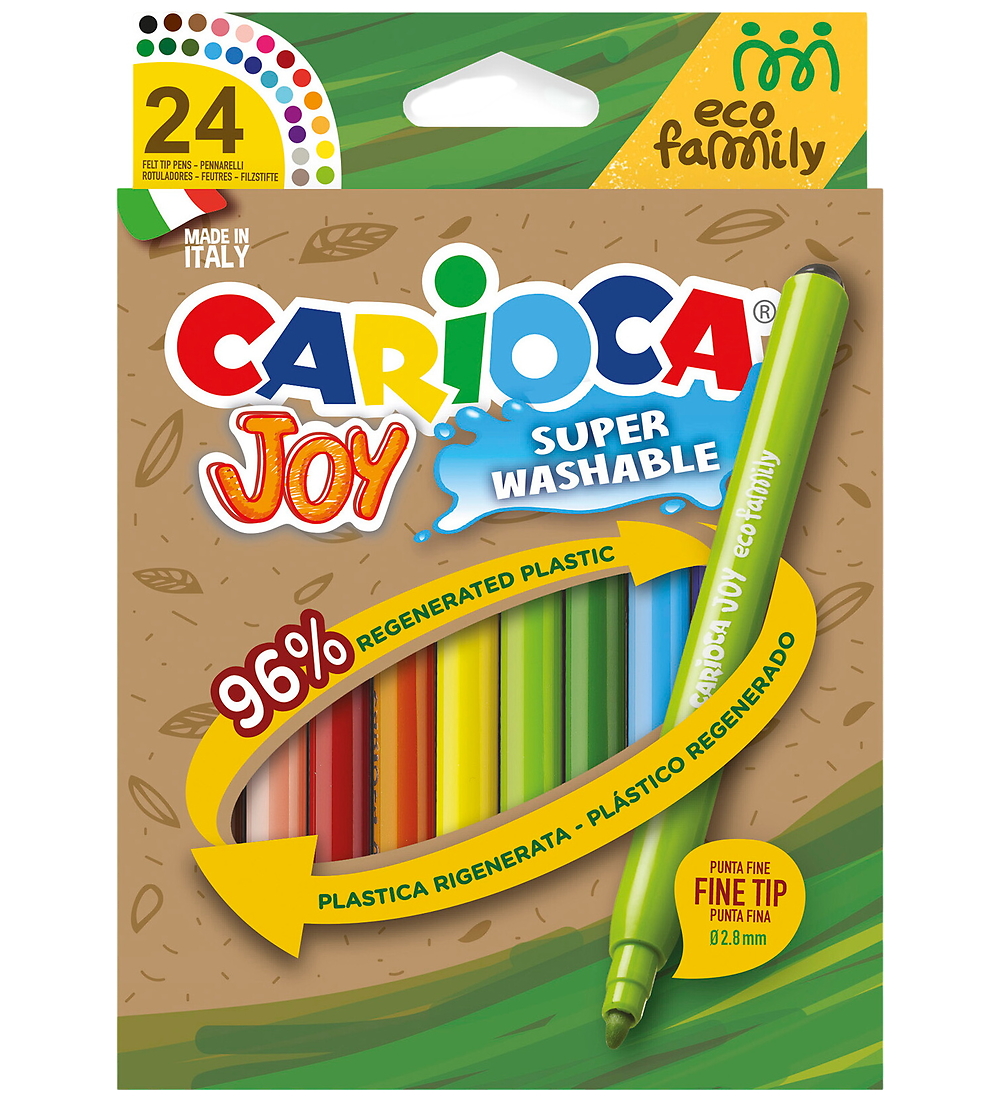 Carioca Filzstifte - 24 st. - Carioca - One Size - Filzstifte Carioca Filzstifte - 24 st. - Carioca - One Size - Filzstifte von Carioca