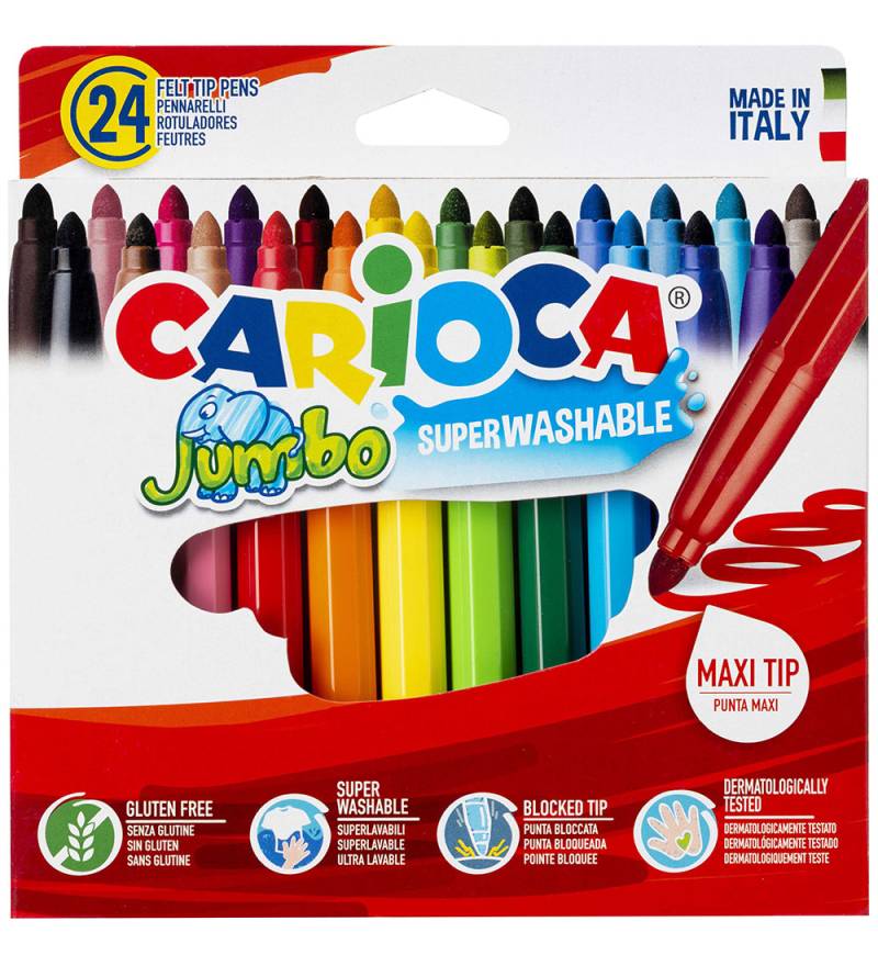 Carioca Filzstifte - 24 st. - Mehrfarbig - Carioca - One Size - Filzstifte Carioca Filzstifte - 24 st. - Mehrfarbig - Carioca - One Size - Filzstifte von Carioca