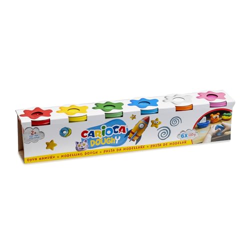 Carioca Knete 6X110g von Carioca