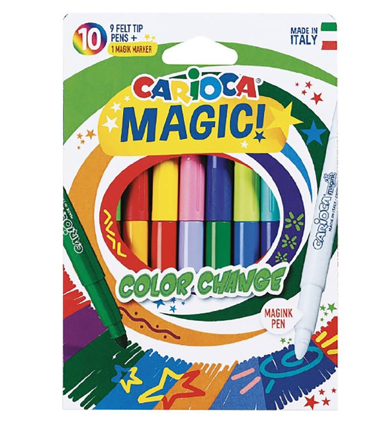 Carioca Magie Filzstifte - 10 st. - Mehrfarbig - Carioca - One Size - Filzstifte Carioca Magie Filzstifte - 10 st. - Mehrfarbig - Carioca - One Size - Filzstifte von Carioca