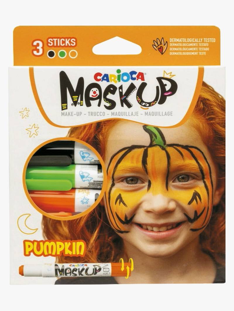 Carioca Mask Up Schminkstifte Kürbis von Carioca