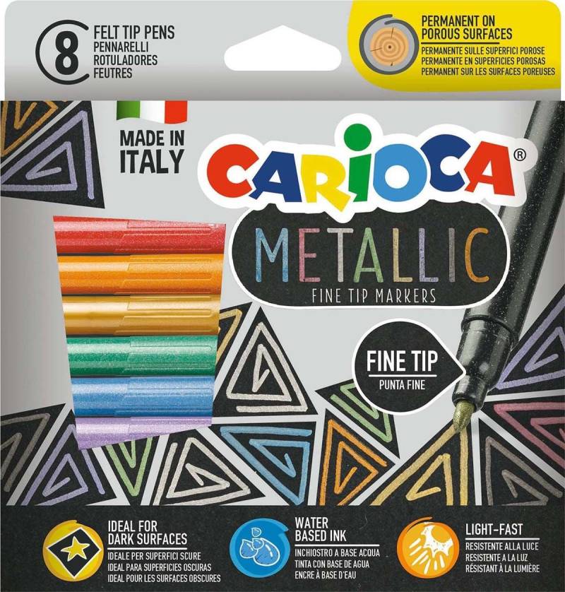 Carioca Metallic Fineliner von Carioca