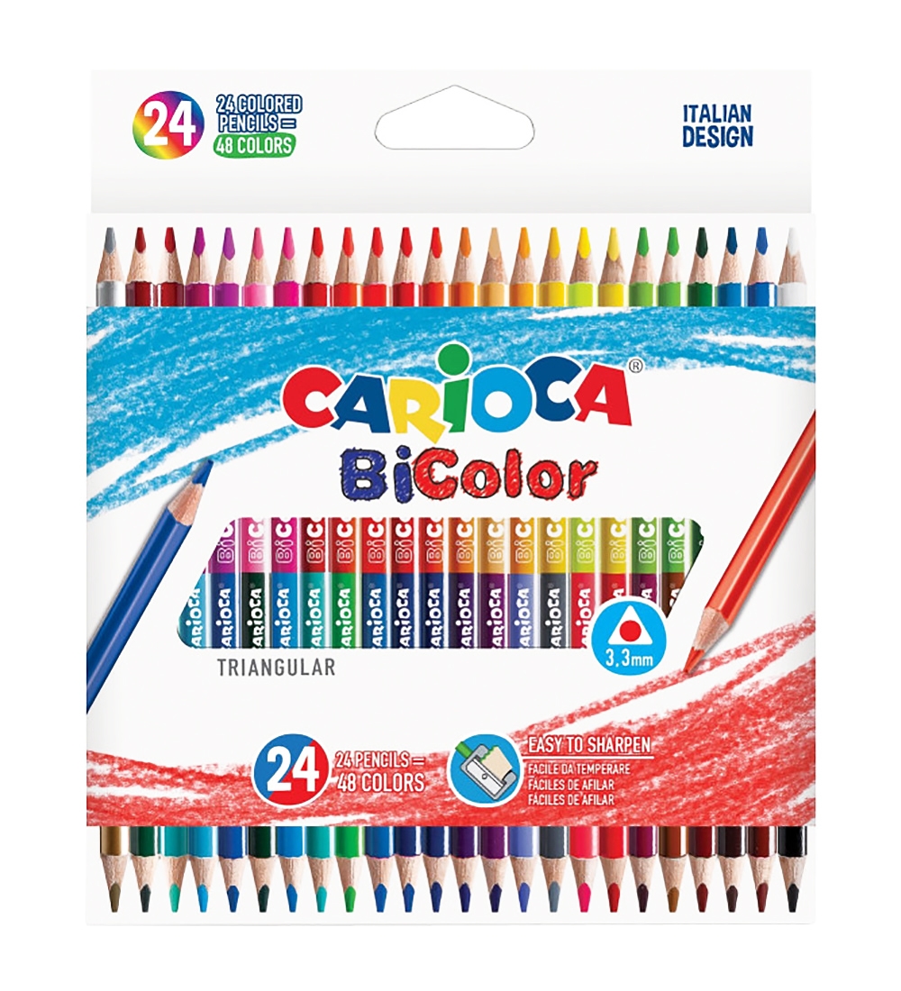 Carioca zweifarbig Buntstifte - 24 st. - Mehrfarbig - Carioca - One Size - Buntstiftsets Carioca zweifarbig Buntstifte - 24 st. - Mehrfarbig - Carioca - One Size - Buntstiftsets von Carioca