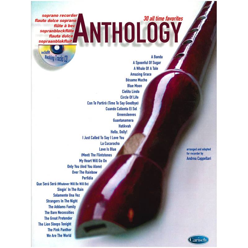 Carisch Anthology Soprano Recorder Vol. 1 Notenbuch von Carisch