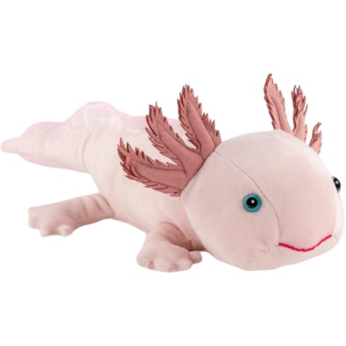 Carl Dick Axolotl (Lurch, Molch, Salamander, Wasserdrache, Wassermonster), Plüschtier, Kuscheltier ca. 33cm 3502 von Carl Dick