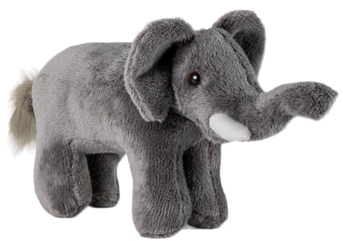 Carl Dick Elefant stehend ca. 16cm lang, ca. 12cm hoch Plüschtier, Kuscheltier 3411001 von Carl Dick