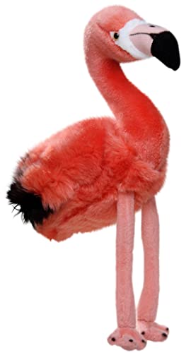 Carl Dick Flamingo, Plüschtier, Kuscheltier ca. 35cm hoch (mit Beinen), ca. 22cm lang 2816 von Carl Dick