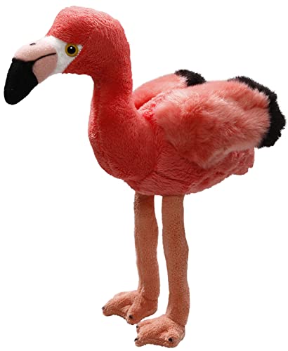 Carl Dick Flamingo mit biegbaren Beinen, Plüschtier, Kuscheltier ca. 30cm hoch (mit Beinen), ca. 25cm lang 3539 von Carl Dick