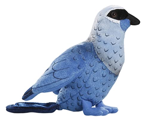 Carl Dick Lappenkrähe, Kokako, Plüschtier, Kuscheltier ca. 18cm 2923 von Carl Dick