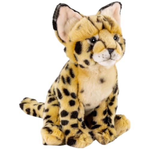 Carl Dick Serval Katze ca. 26cm. Plüschtier, Stofftier, Kuscheltier 3702 von Carl Dick