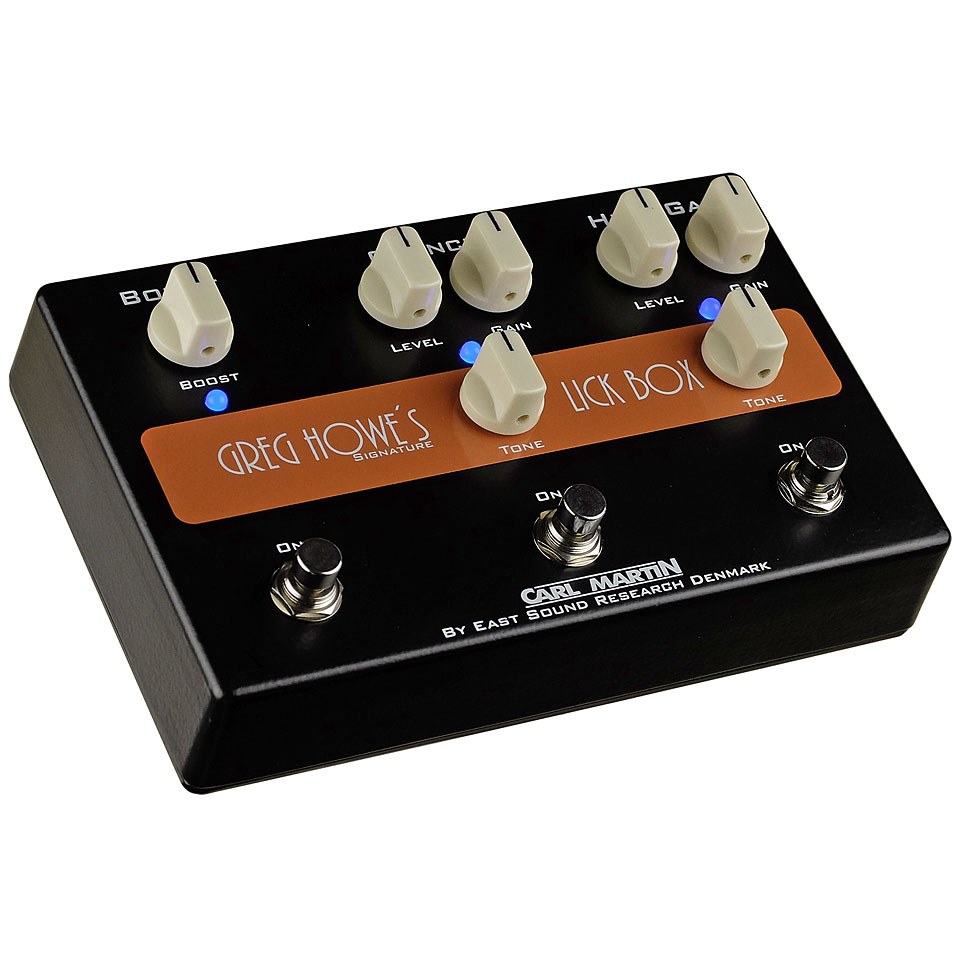 Carl Martin Greg Howe Signature Lick Box Effektgerät E-Gitarre von Carl Martin