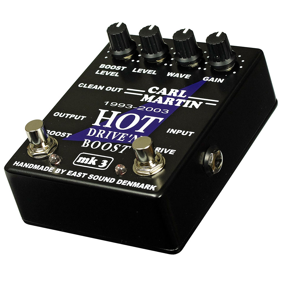 Carl Martin Hot Drive 'N Boost MK-3 Effektgerät E-Gitarre Carl Martin Hot Drive 'N Boost MK-3 Effektgerät E-Gitarre von Carl Martin