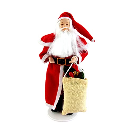 Puppenhaus Maßstab 1:12 Personen Porzellan Weihnachtsmann Weihnachtsmann mit Sack Puppenhaus Maßstab 1:12 Personen Porzellan Weihnachtsmann Weihnachtsmann mit Sack von Melody Jane