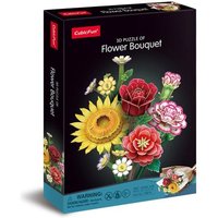 3D Puzzle Blumenstrauss Mix 285 Teile von CUBICFUN