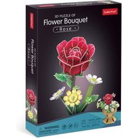 3D Puzzle Blumentopf Rose 120 Teile von Carletto Deutschland GmbH