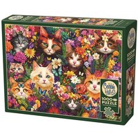 Blumige Katzen 1000 Teile von Carletto Deutschland GmbH