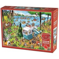 COBBLE HILL PUZZLES - Verrückter Campingplatz 1000 Teile von Carletto Deutschland