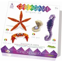 Creagami - Origami 3D 4er Set Meer, 552 Teile von CreativaMente