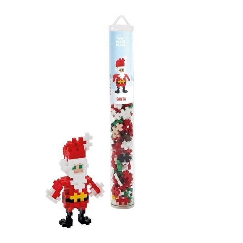 Plus-Plus 100 Tube Kreativ Bausteine Weihnachtsmann von Carletto Deutschland