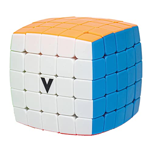 V-Cube 2057332 V 2057332-Zauberwürfel 5x5x5, magischer Würfel, Magic Cube, Speedcube, Knobelspiel für Erwachsene und Kinder ab 6 Jahren, gewölbt von V-Cube