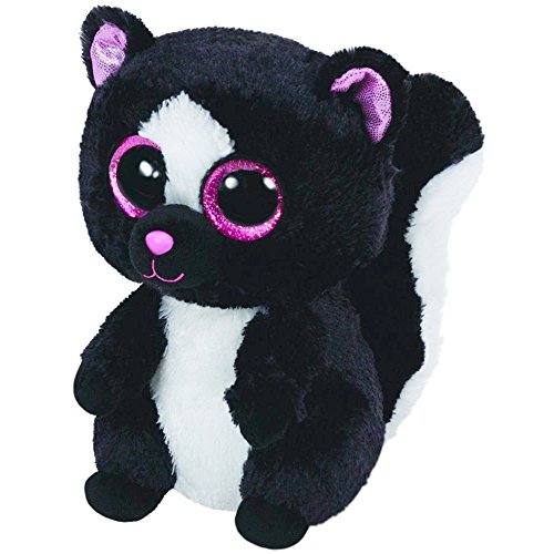 Carletto Ty 36155 Ty 36155-Plüschtier-Flora-Stinktier mit Glitzeraugen, Beanie Boo's, 15 cm von TY