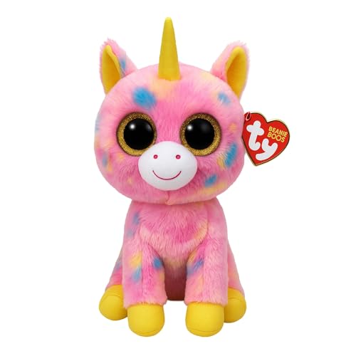 TY 37041 Plüschtier - Fantasia Buddy - Einhorn mit Glitzeraugen, Beanie Boo's, Large, 24 cm, mehrfarbig TY 37041 Plüschtier - Fantasia Buddy - Einhorn mit Glitzeraugen, Beanie Boo's, Large, 24 cm, mehrfarbig von TY