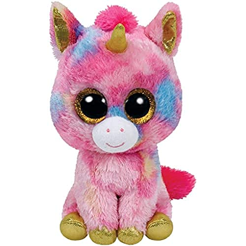 TY 37041 Plüschtier - Fantasia Buddy - Einhorn mit Glitzeraugen, Beanie Boo's, Large, 24 cm, mehrfarbig TY 37041 Plüschtier - Fantasia Buddy - Einhorn mit Glitzeraugen, Beanie Boo's, Large, 24 cm, mehrfarbig von TY