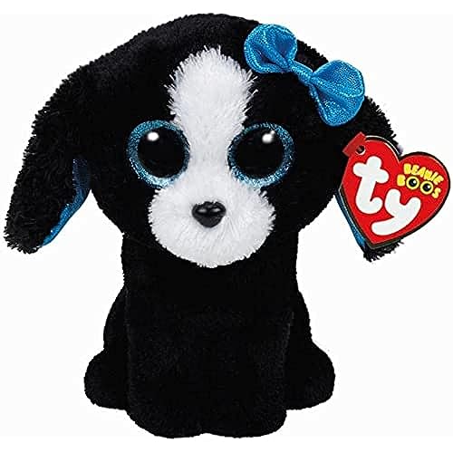 Carletto Ty 37191 Tracey Ty, Sammeln, Spielen, Kuscheln, Bliebt, Süß, Außergwöhnlich, Fantastisch Fantasie 37191-Tracey, Hund mit Glitzeraugen, Beanie Boos, 15 cm, schwarz Carletto Ty 37191 Tracey Ty, Sammeln, Spielen, Kuscheln, Bliebt, Süß, Außergwöhnlich, Fantastisch Fantasie 37191-Tracey, Hund mit Glitzeraugen, Beanie Boos, 15 cm, schwarz von TY