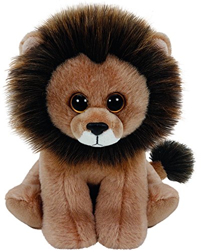 Carletto Ty 42133 - Cecil Beanie Babies Löwe, 15 cm, braun von TY
