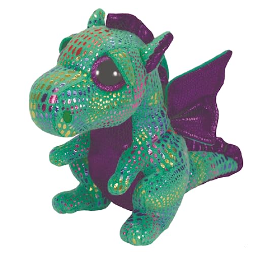 Carletto Ty 37052 - Cinder - Glitzeraugen und glitzerndem Körper, Glubschi's, Beanie Boo's, Large 24 cm, Drache grün Carletto Ty 37052 - Cinder - Glitzeraugen und glitzerndem Körper, Glubschi's, Beanie Boo's, Large 24 cm, Drache grün von Carletto Ty