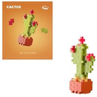 48 Kreativ Bausteine Kaktus (MQ3) von Carletto