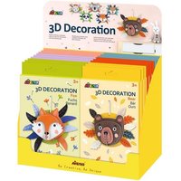 AVENIR 3D Dekoration 6fach sortiert von Carletto