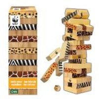 Ambassador 7230347 - WWF Wackelturm Miombo 48 Teile von Carletto