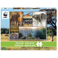 Ambassador 7230484 - Bodenpuzzle Afrika 48 Teile von Carletto