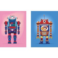 Diamond Painting Roboter von Carletto
