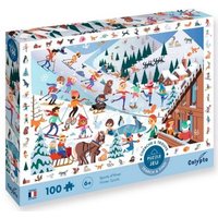 SentoSphere - Wintersport 100 XL Teile Puzzle SentoSphere - Wintersport 100 XL Teile Puzzle von Carletto