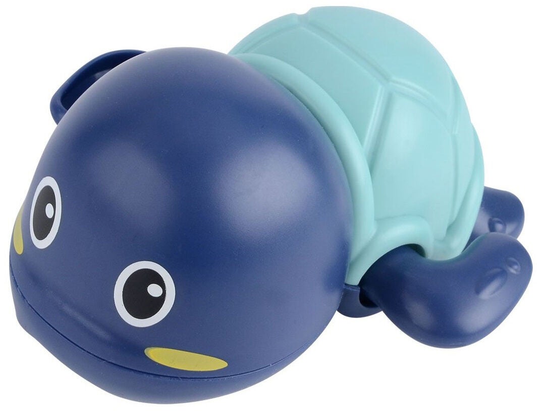 Carlo Baby Schwimmende Schildkröte Badespielzeug, Blau/Türkis von CarloBaby